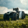 Industries - Off-Highway - Modern futuristic tractor